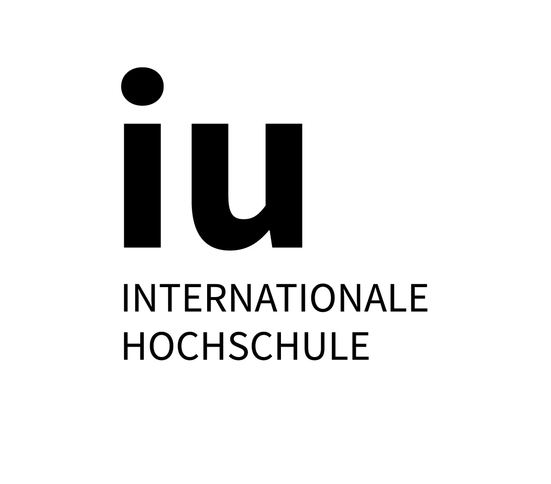 IU Logo vertikal black&white