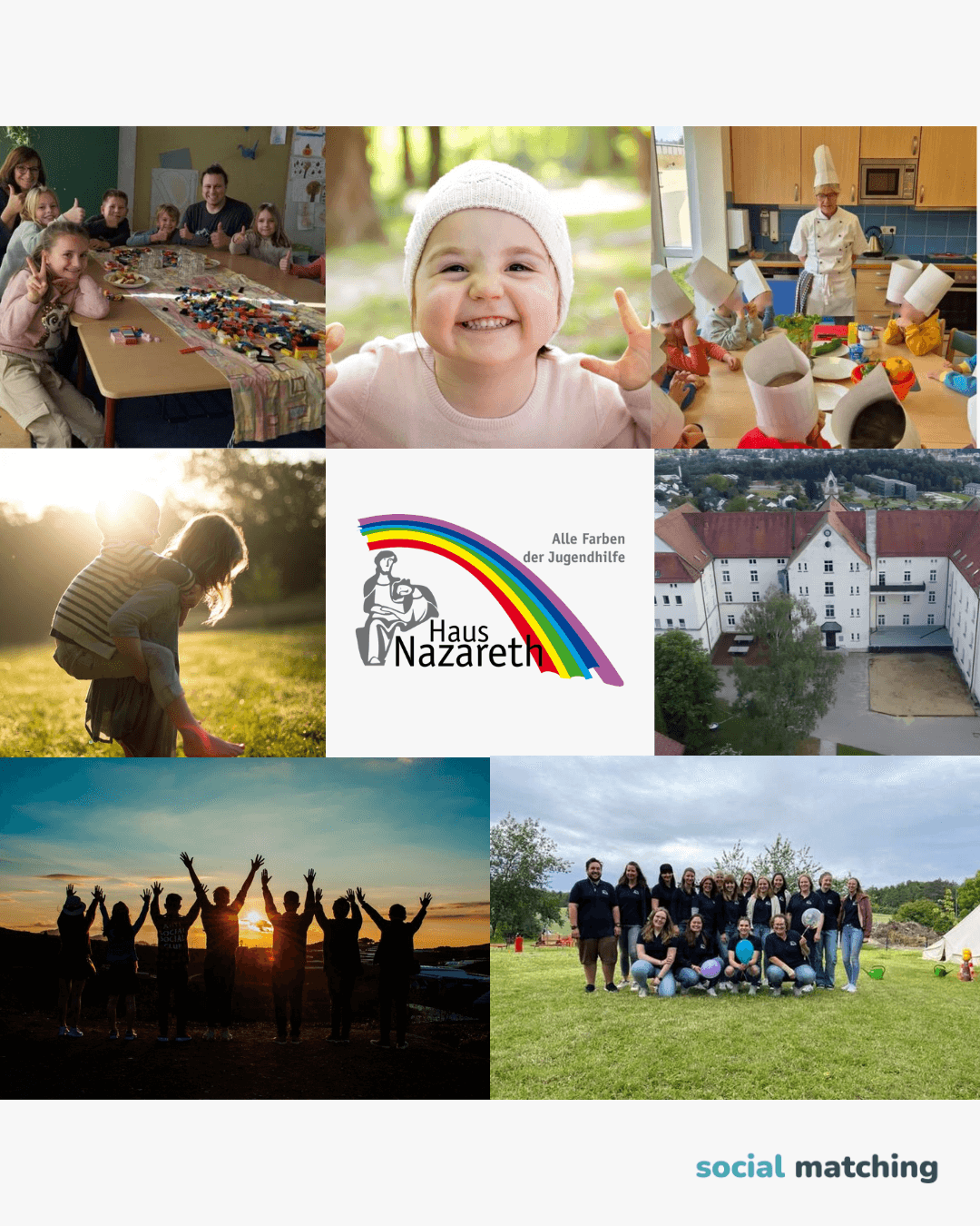 Neu bei Social Matching: Haus Nazareth â Ein Ort, der Leben verĂ€ndert